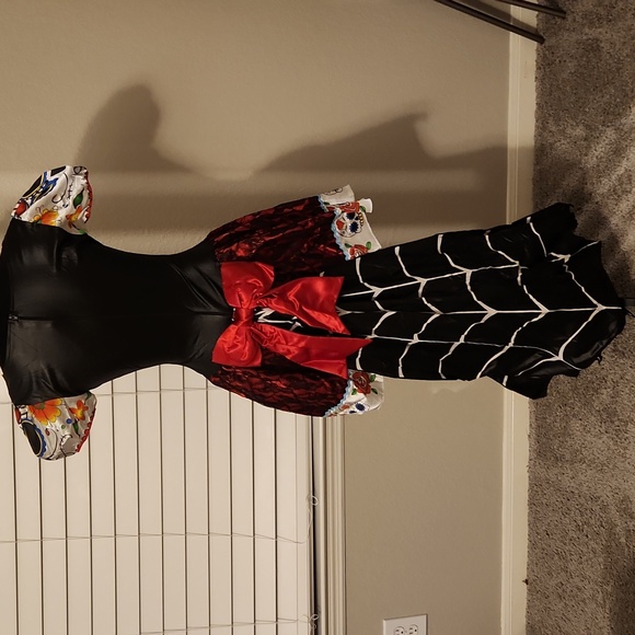Dia De Los Muertos Darlig Costume - Picture 2 of 4
